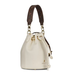 Borsa a mano BUCKET BAG MY MILADY - PETITE EDMOND Bianco
