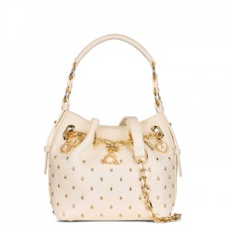 Borsa a mano BUCKET BAG BIJOUX - ANGIE Avorio