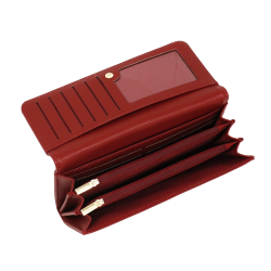 Portafoglio L Nice Office Rosso