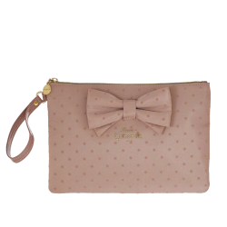 Busta Piatta L Polka Glam Rosa