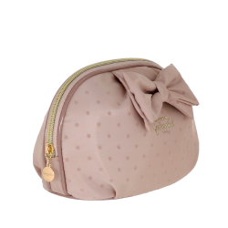 Pouch L Polka Glam Rosa