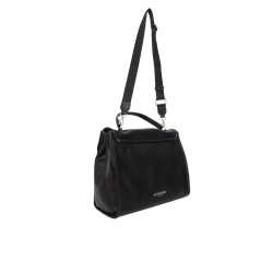 Borsa a tracolla LARGE FLAP TREASURE Nero
