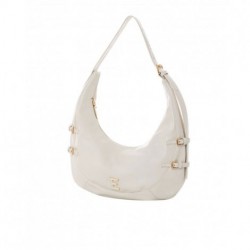 Borsa a spalla MEDIUM HOBO TEAL Ivory