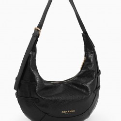 Borsa a spalla MEDIUM HOBO TEAL Nero