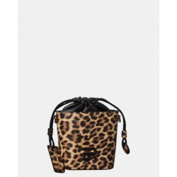 Borsa a tracolla BUCKET TANSY Leopard