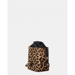Borsa a tracolla BUCKET TANSY Leopard