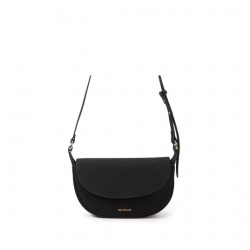 Mini bag a tracolla Black Suede