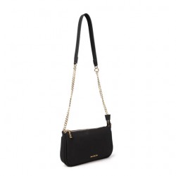 Pochette a tracolla Black Suede