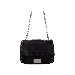 Borsa Charlie Logo - Nero