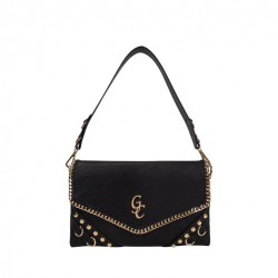 Borsa Angelina Golden - Nero