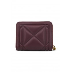 Portafoglio Embossed Bordeaux