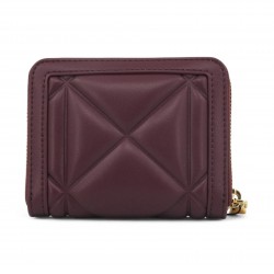 Portafoglio Embossed Bordeaux