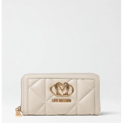 Portafoglio Embossed L Ivory