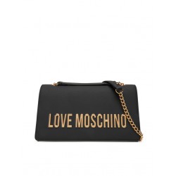 Borsa a spalla Maxi Lettering Black
