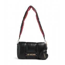 Borsa a tracolla Puffy Black/Red