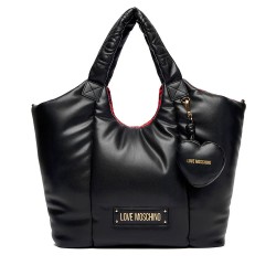 Borsa a spalla Puffy Logo Black/Red