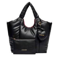 Borsa a spalla Puffy Logo Black/Red