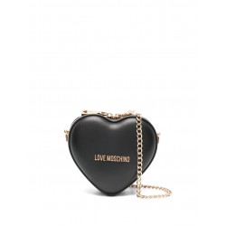 Mini Bag a tracolla Heart Black