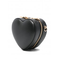 Mini Bag a tracolla Heart Black