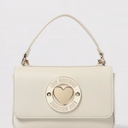 Borsa a mano Circle Heart Ivory
