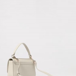 Borsa a mano Circle Heart Ivory