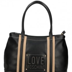 Borsa a spalla Canvas Nero