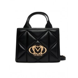 Borsa a mano Embossed Nero