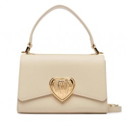 Borsa a mano Heart Love Avorio