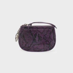 Portamonete Gea Pitonato Viola