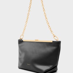 Borsa a mano Pochette Lea Nero