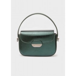 Borsa a mano Gia Verde Metallic