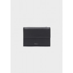 Portafoglio Neptune con Zip - Nero