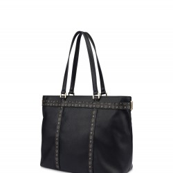 Borsa a spalla Plain Embossed