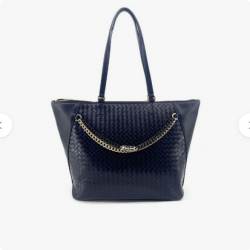 Borsa a spalla Shopper Intreccio