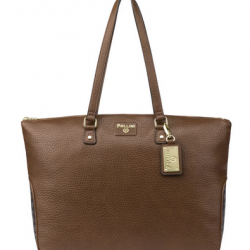 Borsa a spalla Tote Marrone