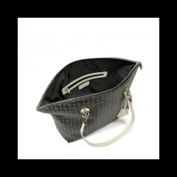 Borsa a spalla Shopper Avorio