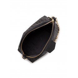 Borsa A Tracolla Heritage Logo Classic Nero/Nero