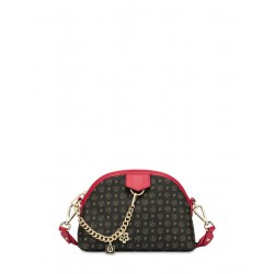 Borsa A Tracolla Heritage Logo Classic Nero/Lacca