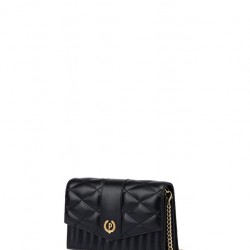 Pochette Matelassé Con Specchietto Nero