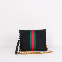 Borsa a mano JELLYSTONE CLUTCH CANVAS Black
