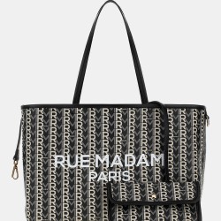 Borsa a spalla RM SHOPPING MONOGRAM NERO
