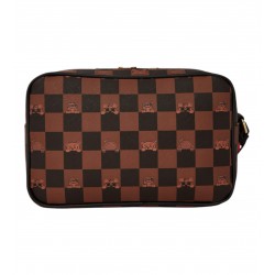 Pochette PEEKING CHARACTER CHECK TOILETRY