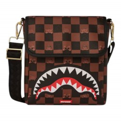Tracolla PEEKING CHARACTER CHECK MESSENGER SLING