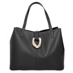 Shopping bag Primula nero