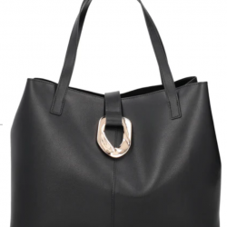 Shopping bag Primula nero