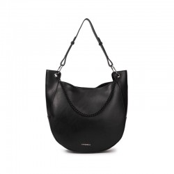 Borsa a spalla Shopper Pop Nero