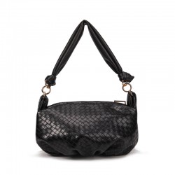 Mini Bag a mano Twist Nero