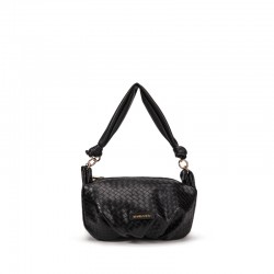 Mini Bag a mano Twist Nero