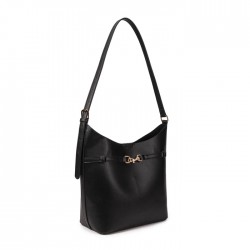 Borsa a spalla Shopper Busy Nero