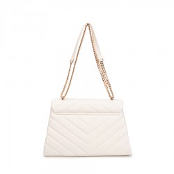 Borsa a spalla MATELASSE Bianco